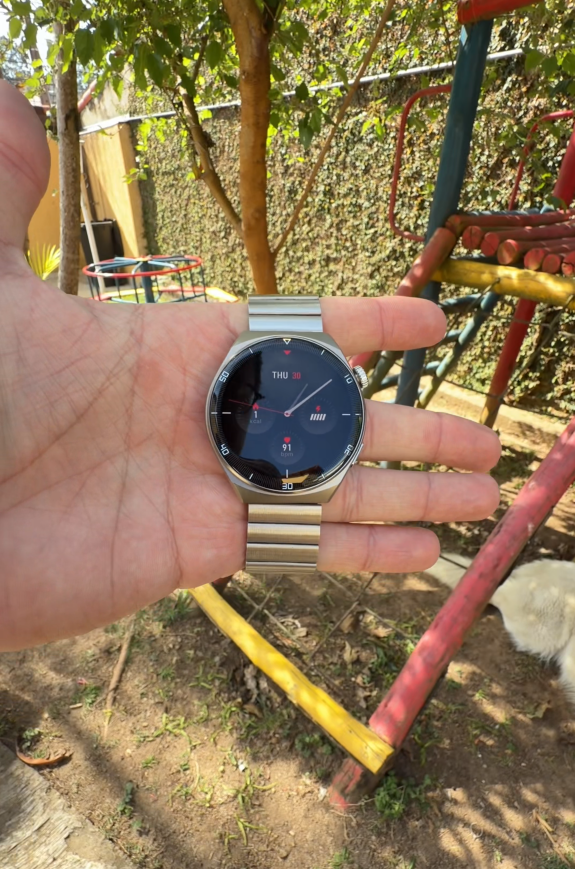Foto enviada por Letícia M. do Aurafit Smartwatch AM05