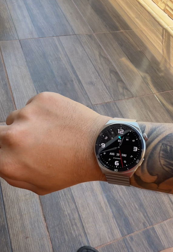 Foto enviada por Felipe C. do Aurafit Smartwatch AM05