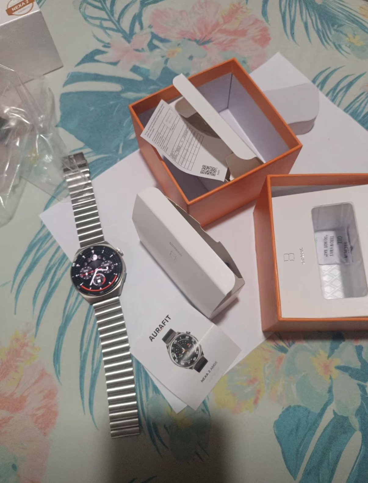 Foto enviada por Claudio V. do Aurafit Smartwatch AM05