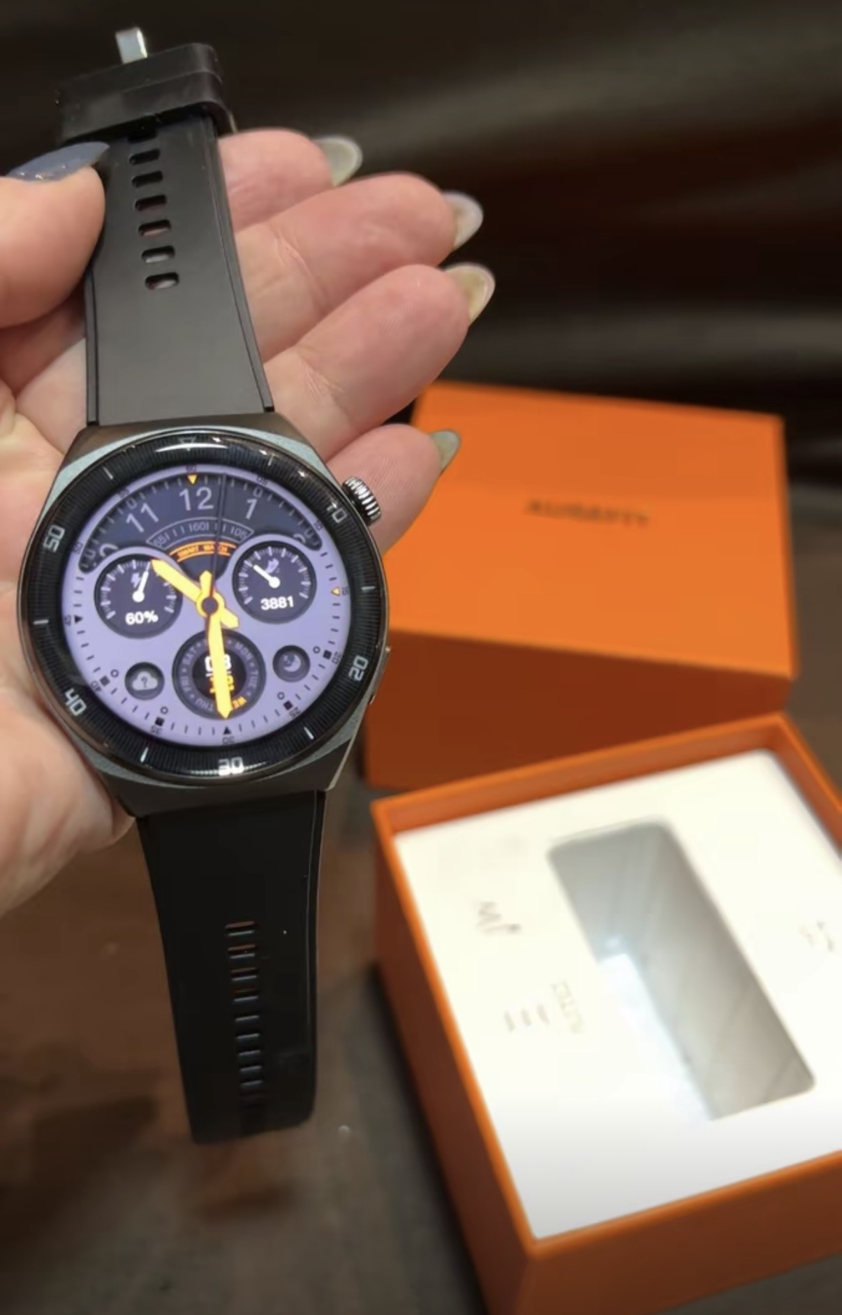 Foto enviada por Camila R. do Aurafit Smartwatch AM05